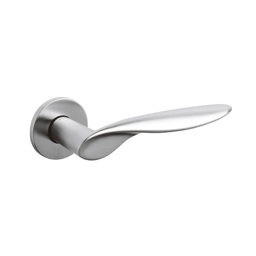 Poignée de porte design Wind chrome mat