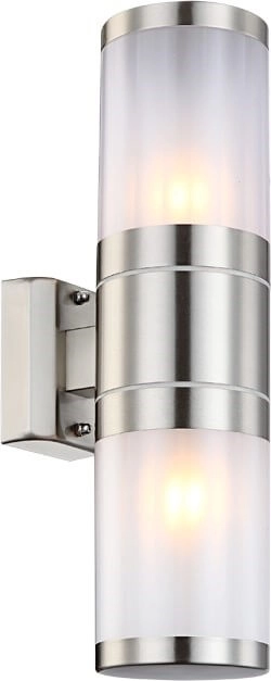 Lampe d'extérieur en acier inoxydable Xeloo 2x E27