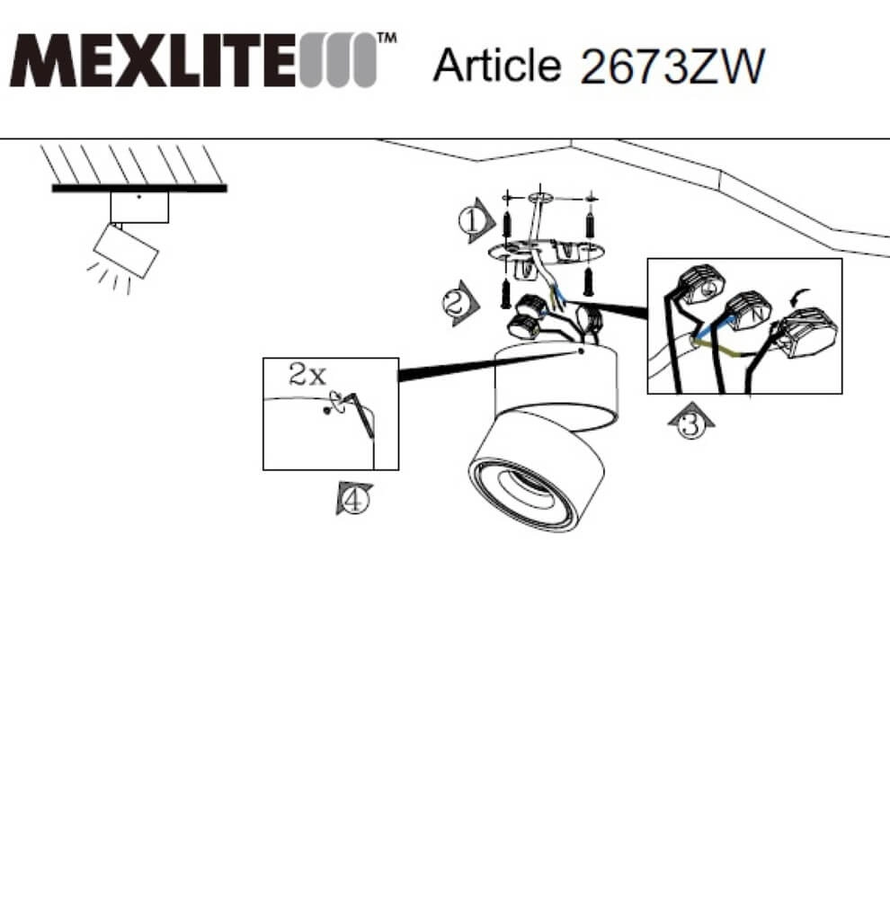 Lampe spot Fez Black noir Steinhauer 8712746132496