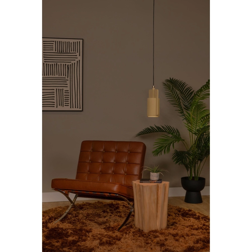 Lampe pendante de conception Ninja jaune Lucide 5411212441805