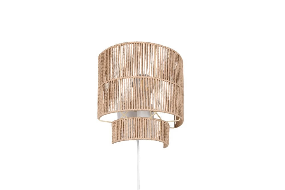 Applique murale Japandi Satna Rotin Trio 4017807636192