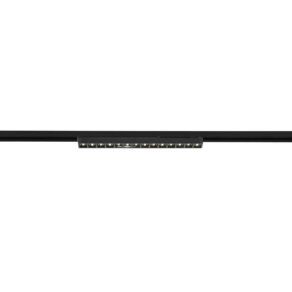 Fixation sur rail 57,4 cm Sight Evo Noir triphasé 4000K