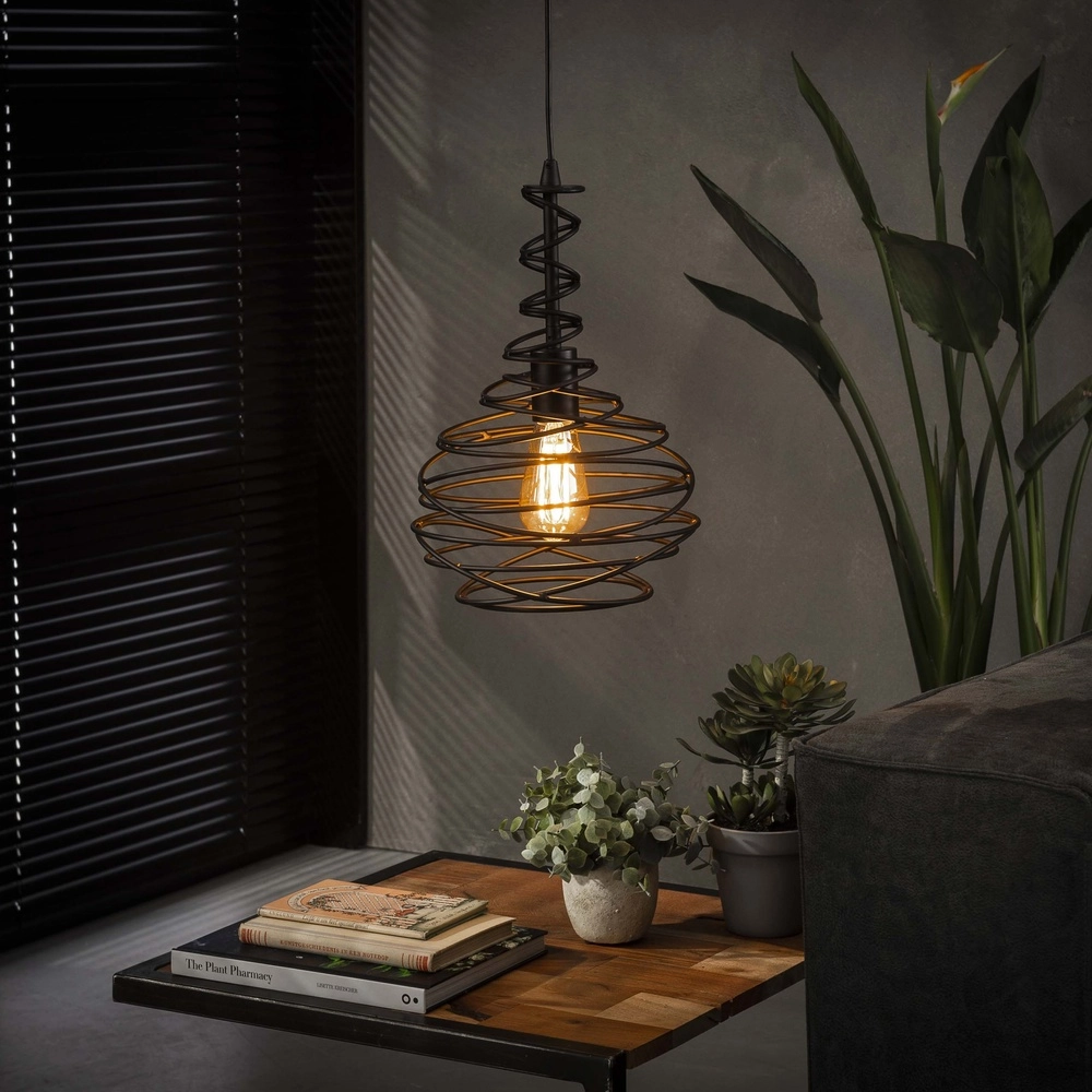 Lampe suspendue filaire Ø 25cm Spinn 1x E27