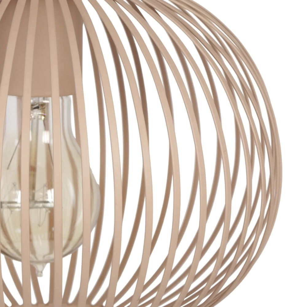 Lampe suspendue en fil de fer Gila Ø 23cm - sable Trio 4017807617566