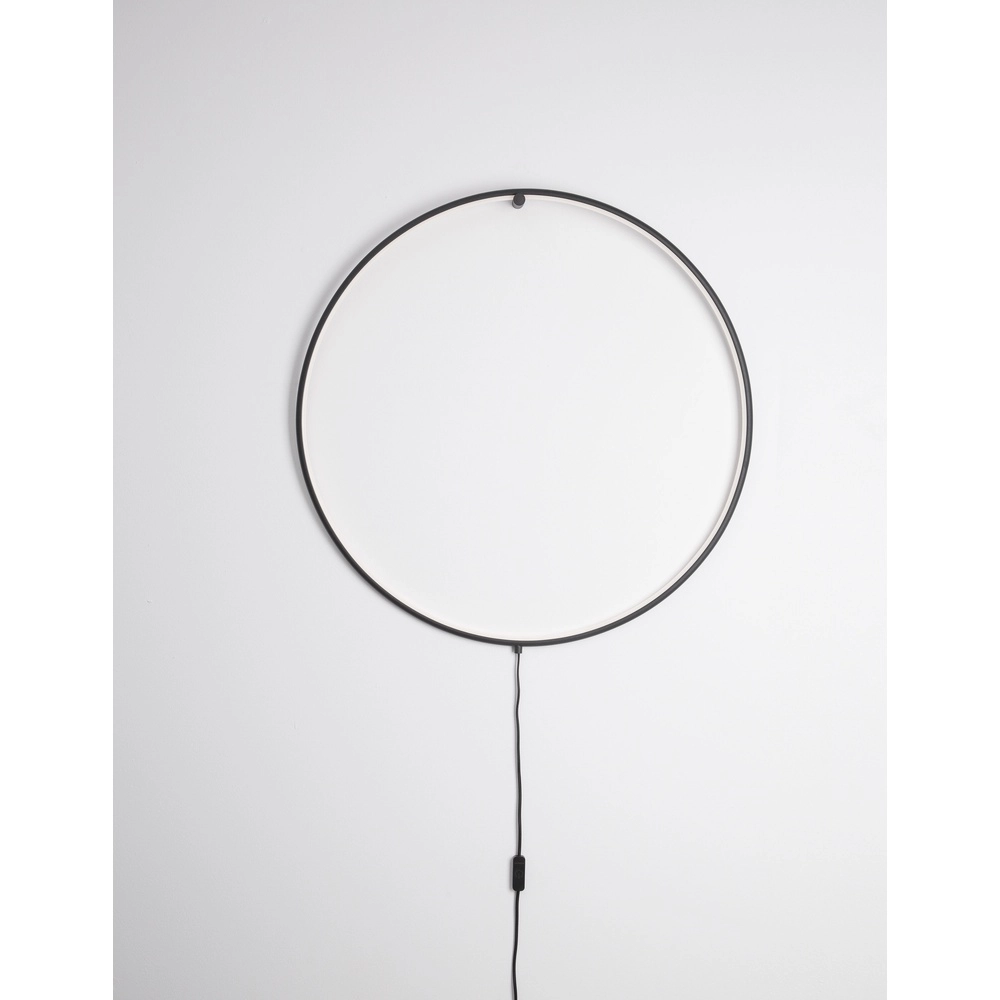 Lampadaire Ring noir Ø 45cm Lampadaire Ring noir Ø 45cm
