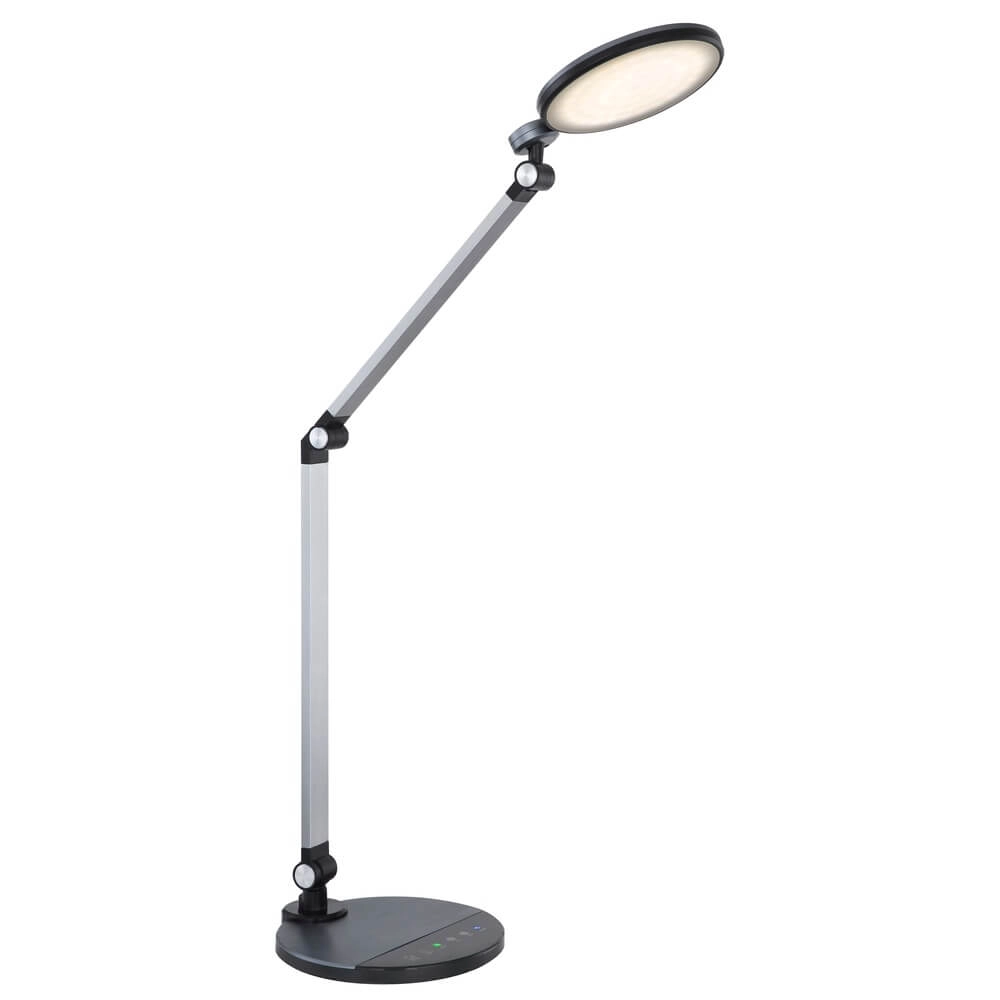 Lampe de bureau Konsti argent