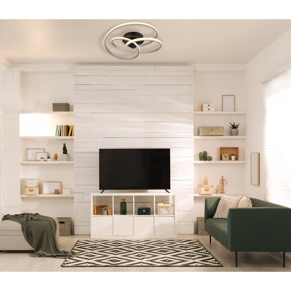 Lampe de plafond moderne Glyxar Noir Globo 9007371453788