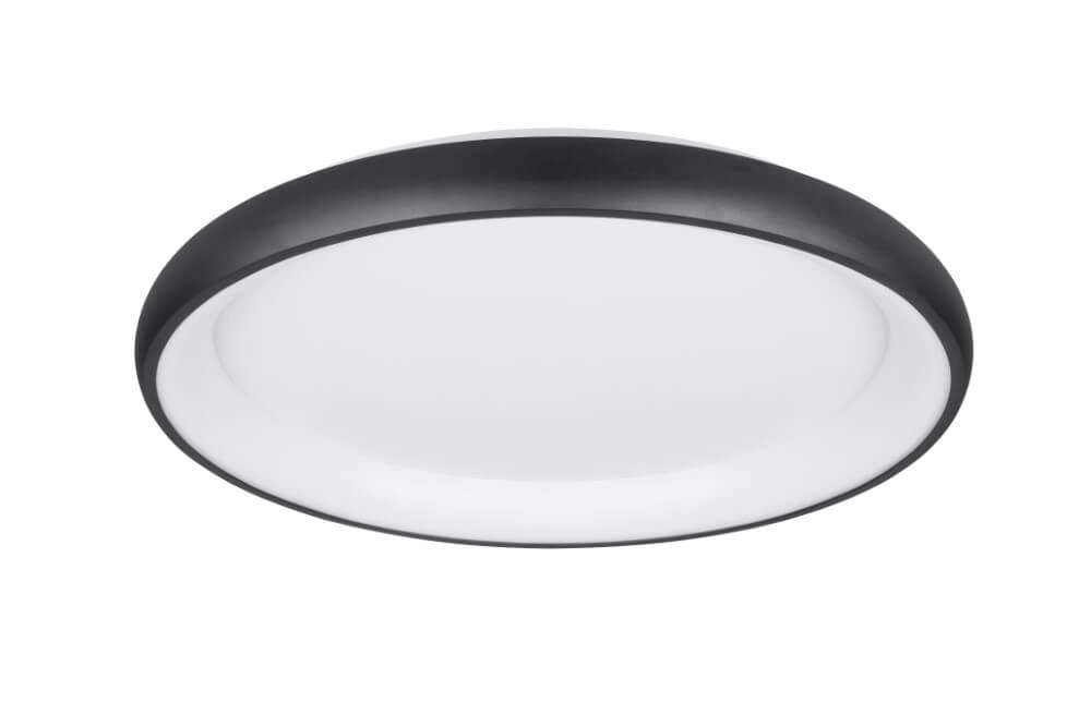 Plafonnier LED Cardona noir - Ø 75cm Trio 4017807613940