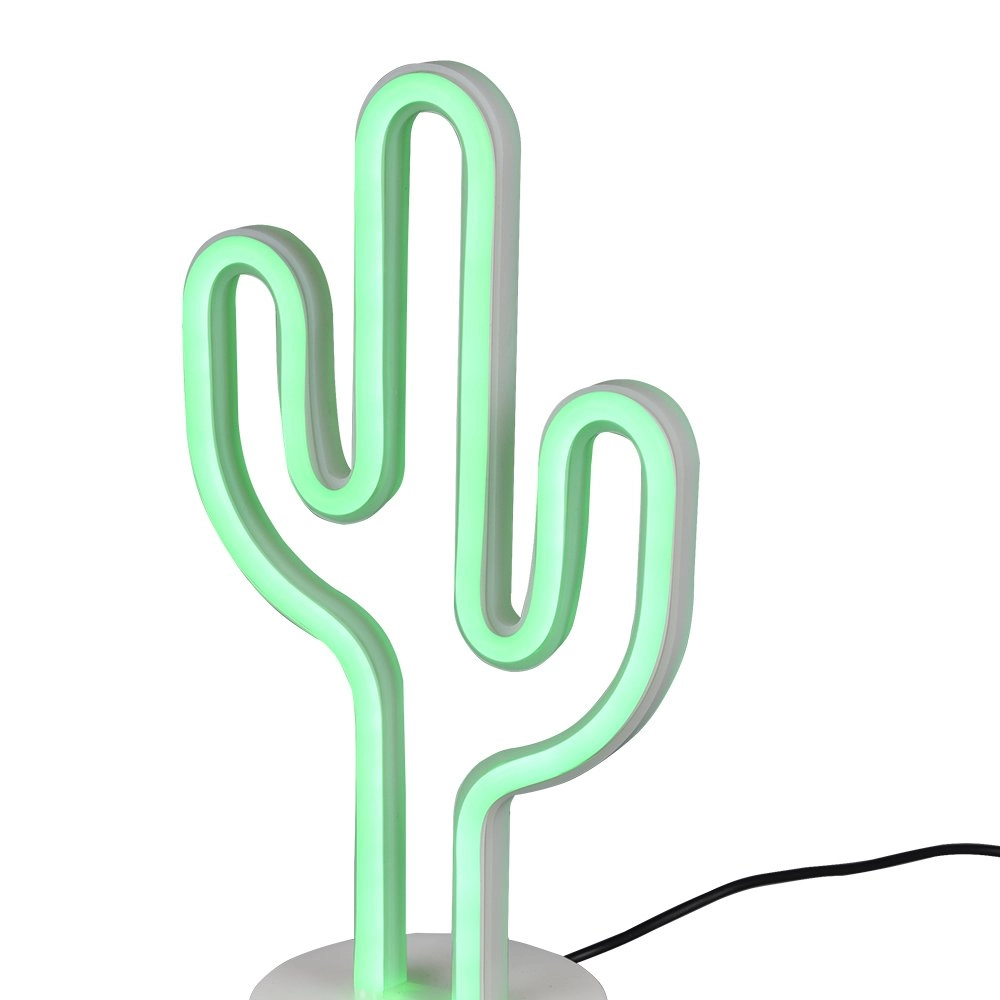 Lampe de table Cactus avec feu vert Trio 4017807429398