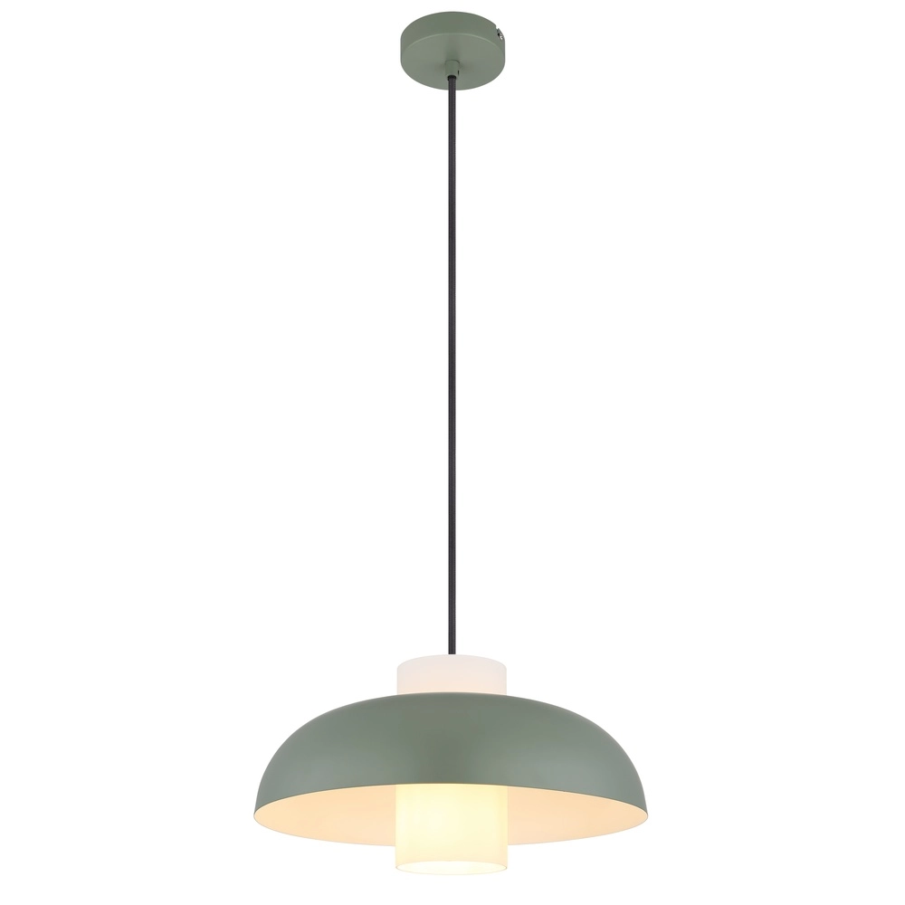 Lampe pendante moderne Lowe vert Ø 38cm