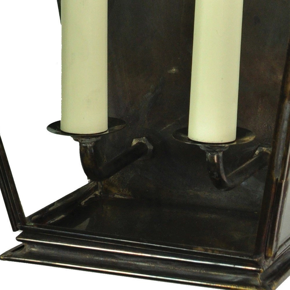 Applique rurale Knightbridge 2 lumières 42cm - cuivre antique (ant) Limehouse