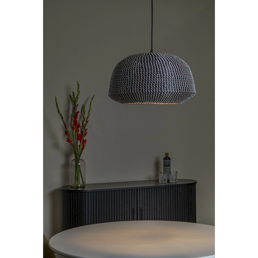 Lampe suspendue en herbe marine Maduka Ø 47cm - noir Premium by Lucide 5411212106056