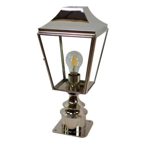 Lampe d'extérieur rural Knightbridge 45cm - cuivre antique (ant)