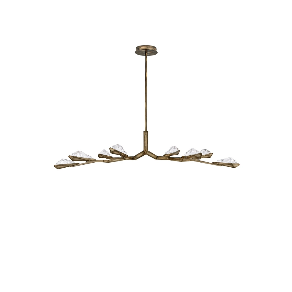 Lampe pendante ancienne Greta Laiton ancien 172,5 cm Lyora 5212063500341