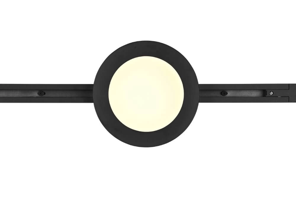 Plafonnier Camillus noir mat Trio 4017807505979