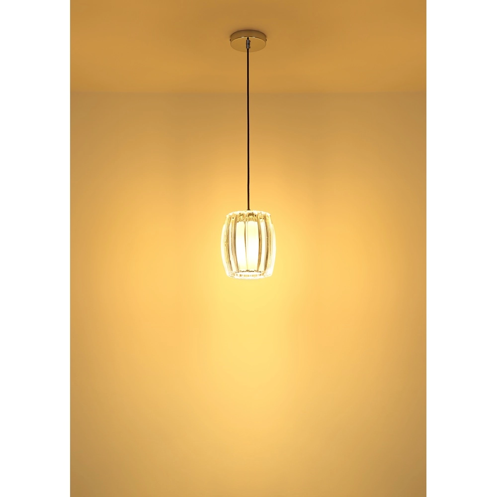 Lampe suspendue Maribel Chrome Globo 9007371589098