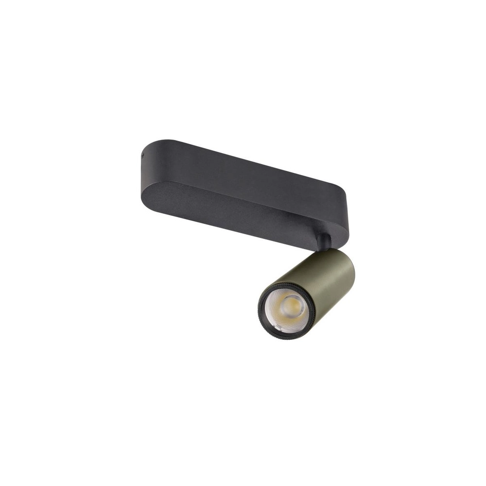 Spot monté en surface Grip! M bronze avec noir 3000K SLV 4024163304634