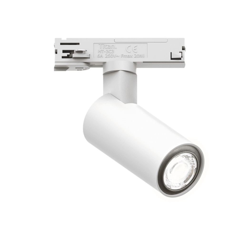 Spot sur piste monophasée Tevo Mini Blanc