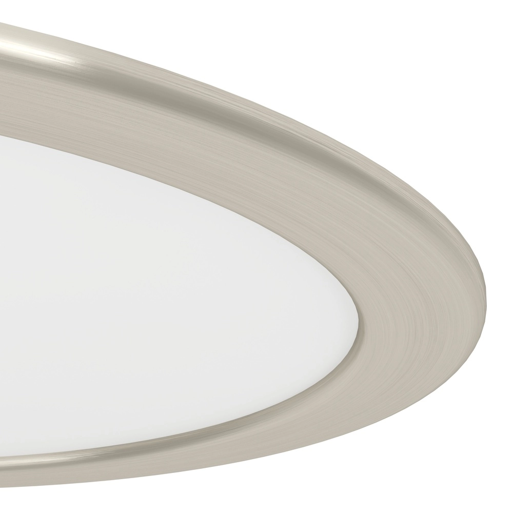 Lampe encastrée Fueva 6 rond - acier inoxydable - Ø 21,6 cm Eglo 9008606330867