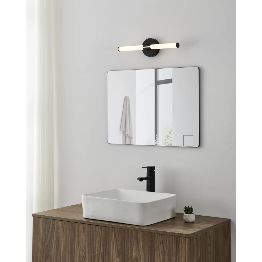 Lampe miroir Ramola noir 45cm Eglo 9008606356782