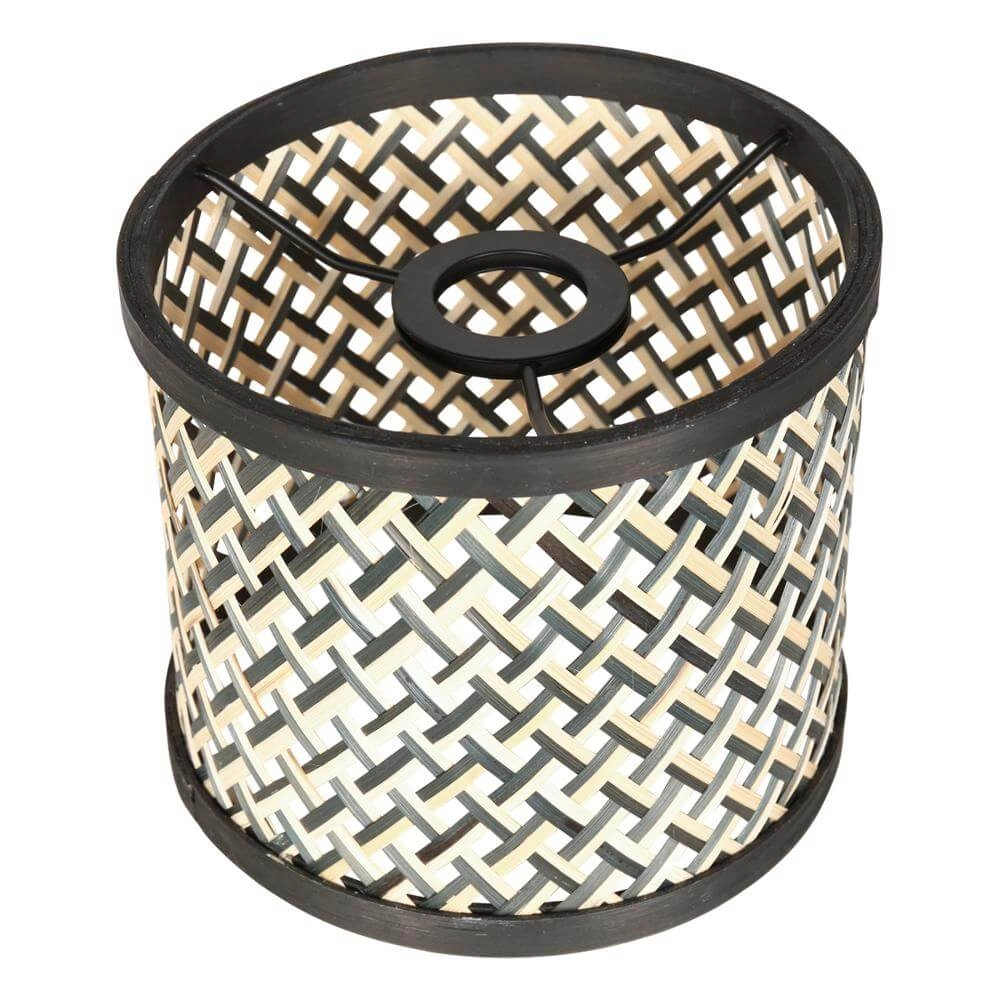 Lampe de table Animaux noir avec abat-jour en bambou Steinhauer 8712746172102