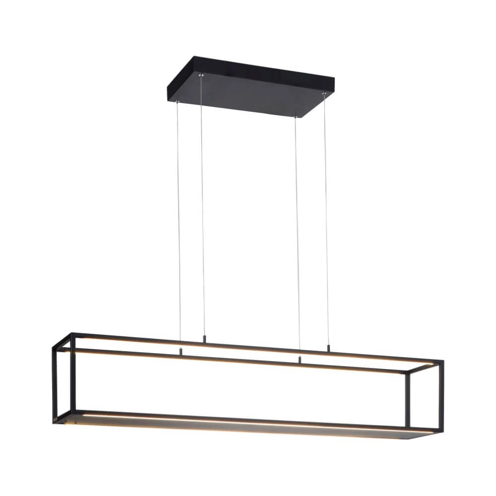 Lampe suspendue design Contura rectangulaire Paul Neuhaus 4012248360996