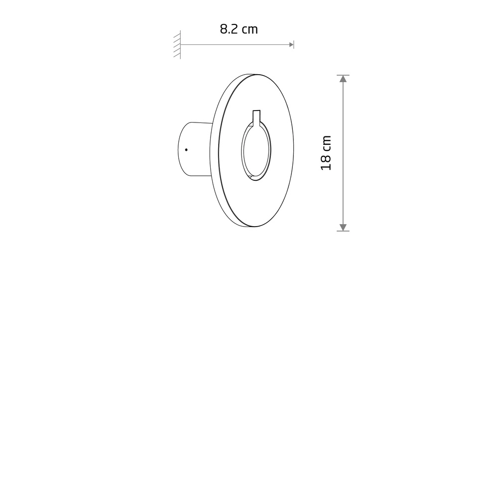 Lampe d’extérieur Axion Led gris Lyora 5903139119375