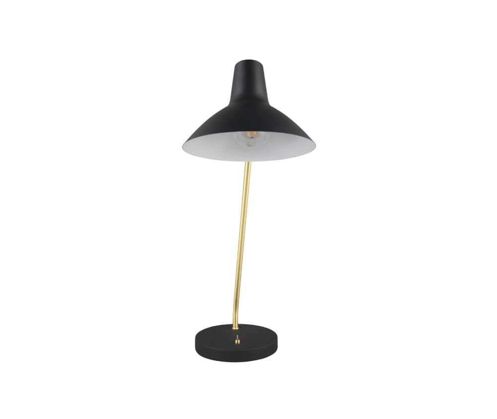 Lampe de bureau élégante Traveller noir Trio 4017807613711