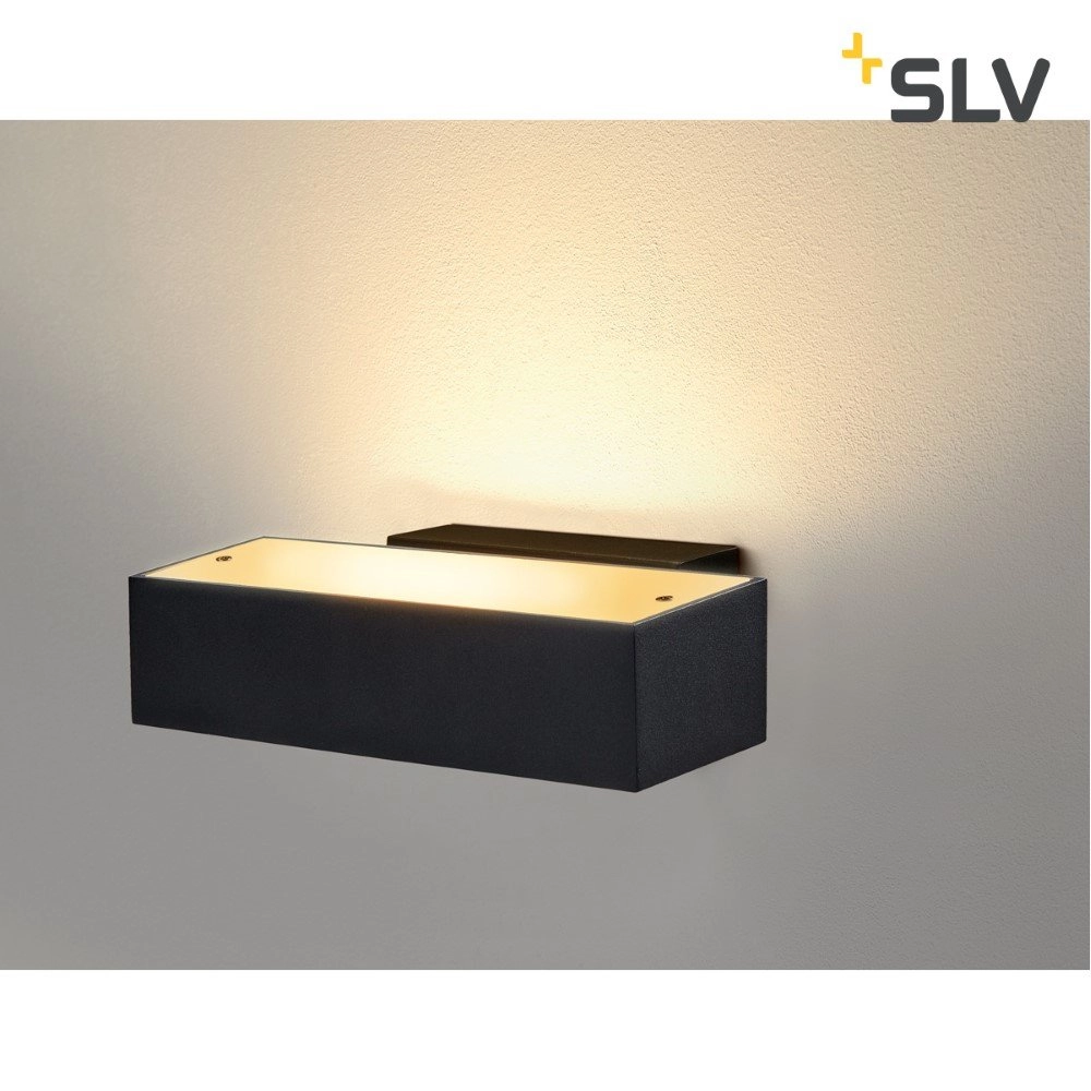 Uplighter Andreas 20 cm noir SLV 4024163231213