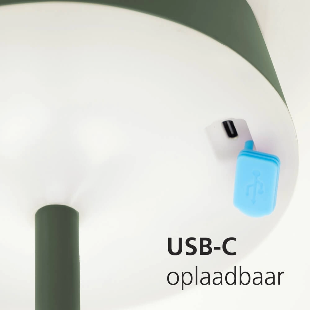 Lampe de table élégante Simeri Vert hybride Eglo 9002759758783