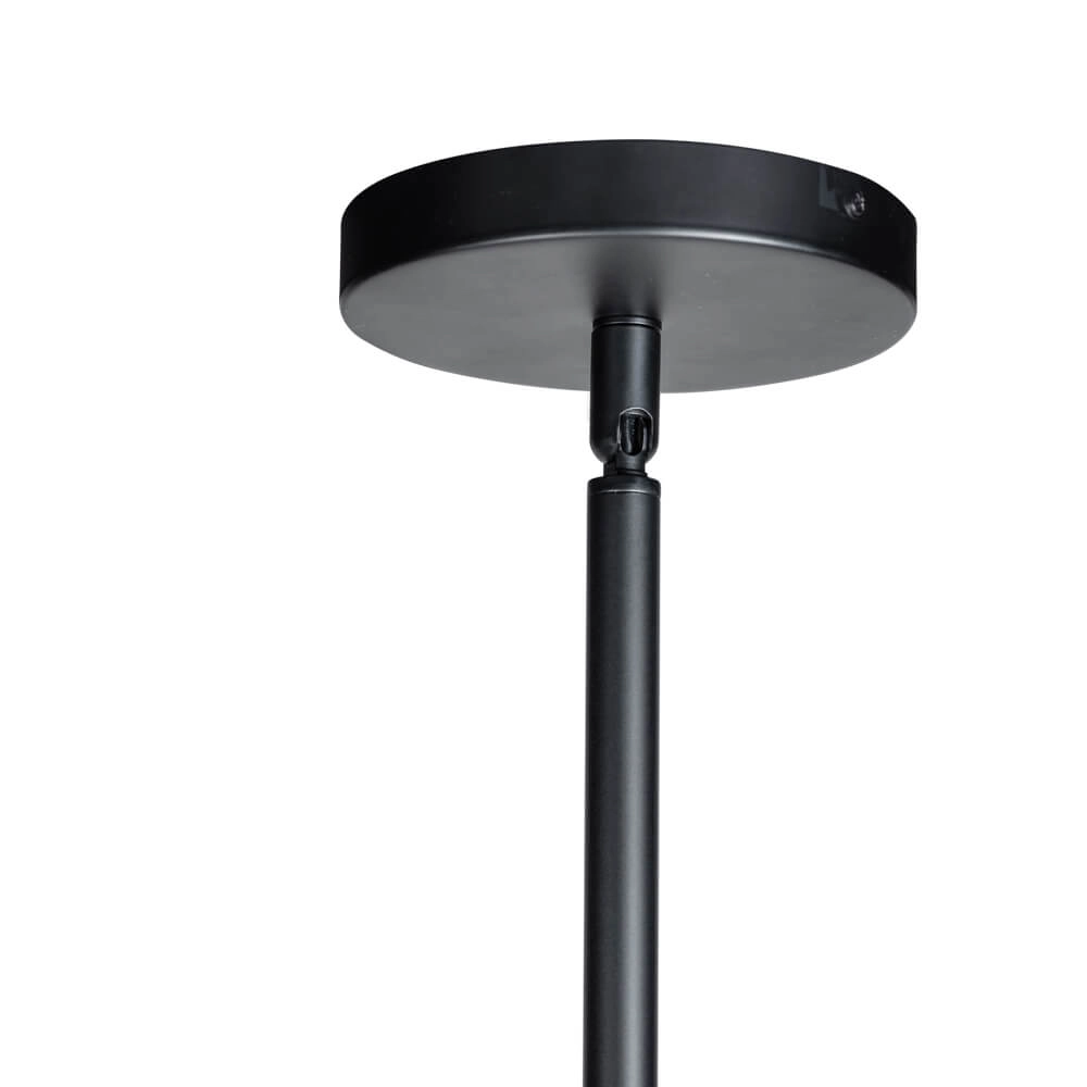 Lampe de table à manger élégante Miller 4 lumières noir ETH 8720195303077