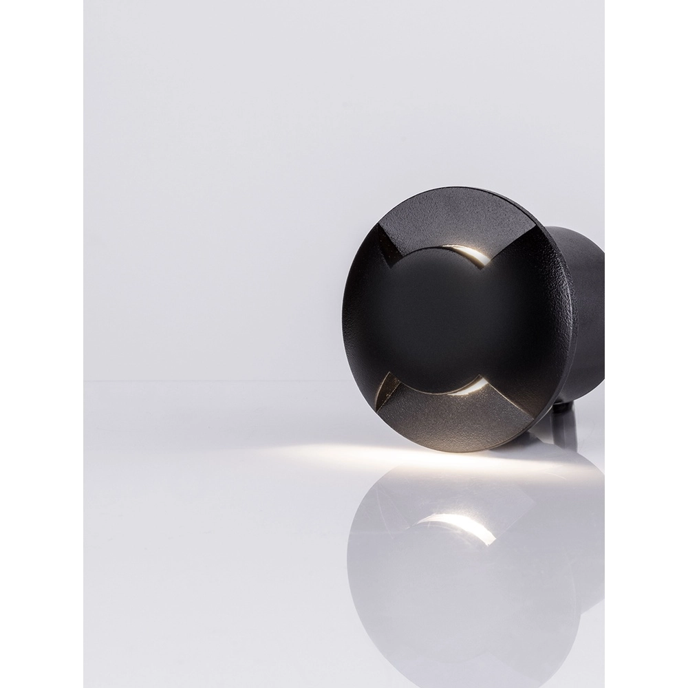 Lumière encastrée Eris Double noir Lyora 5212017471697