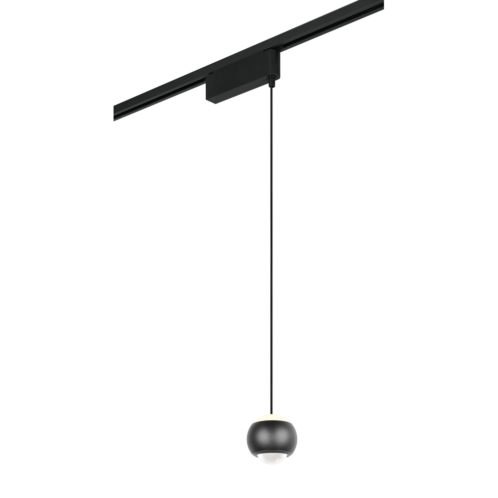 Suspension pour rail Hamlet Noir 2 phases Suspension pour rail Hamlet Noir 2 phases