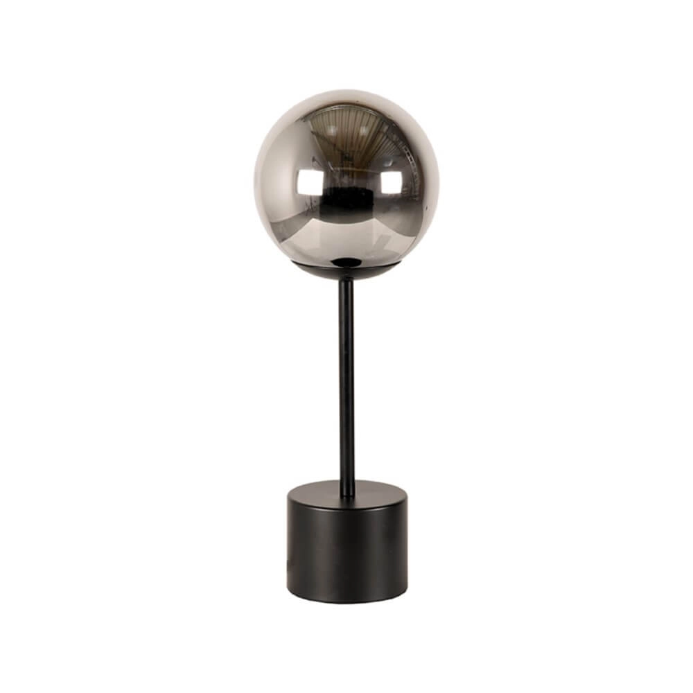 Lampe de table Fumo avec verre fumé - Ø 25cm Label51 8720195419013