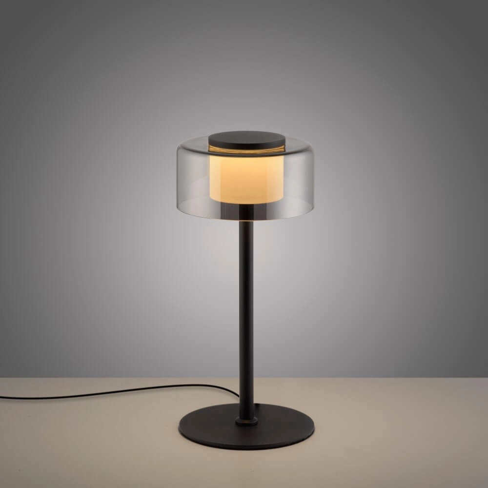 Lampe de table noire Rika Paul Neuhaus 4012248385227