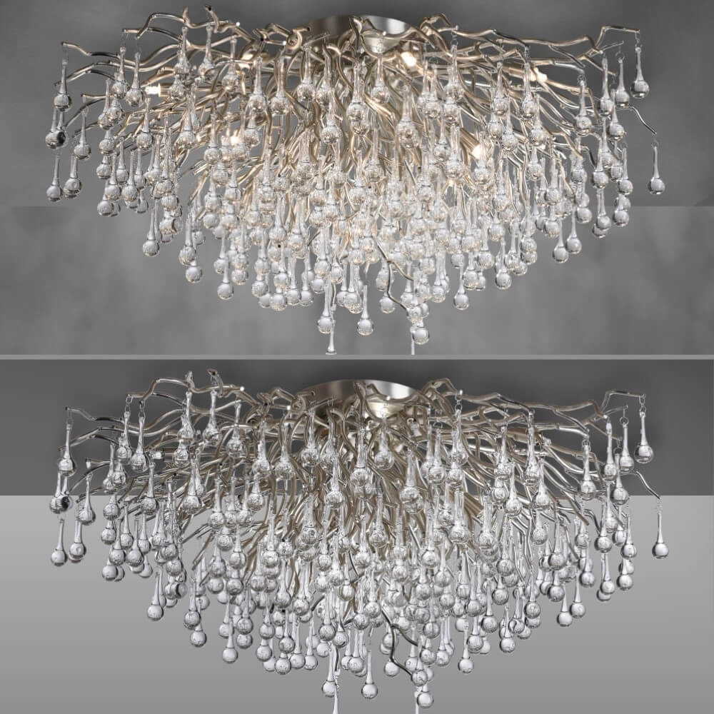 Lustre Icicle métal 100cm Paul Neuhaus 4012248352113