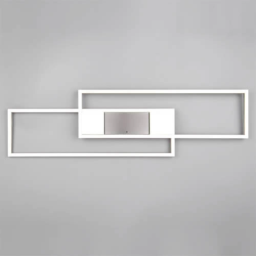 Plafonnier LED 100x28 Albany acier inoxydable Trio 4017807610284