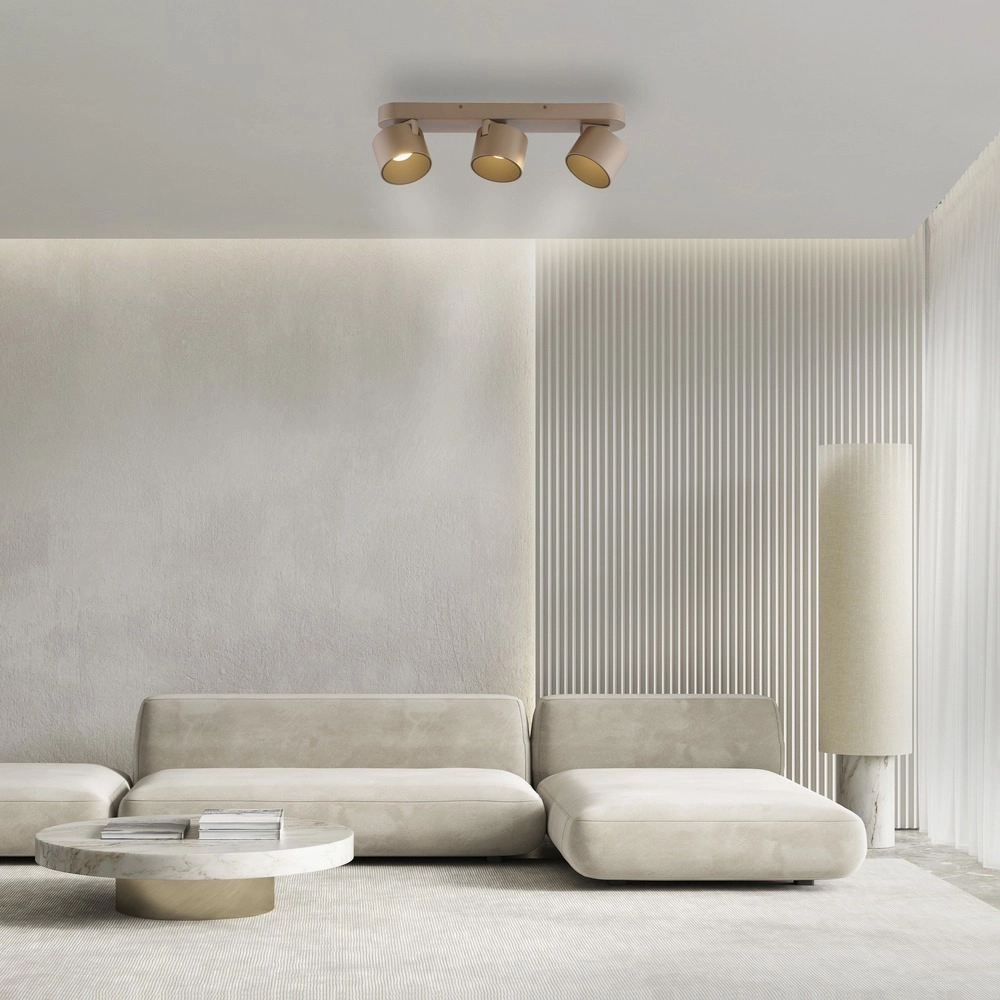 Projecteur à LED 3L monté en surface Pure Cup Bronce Paul Neuhaus 4012248395622