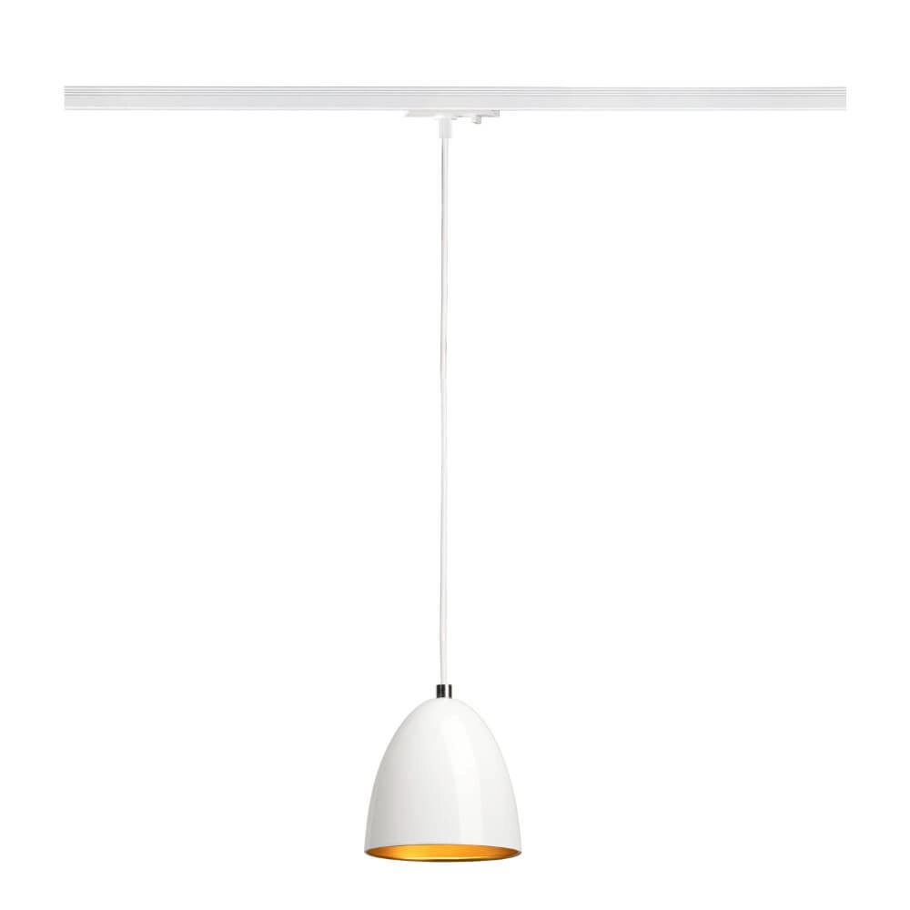 Suspension sur rail monophasée Para Cone blanc