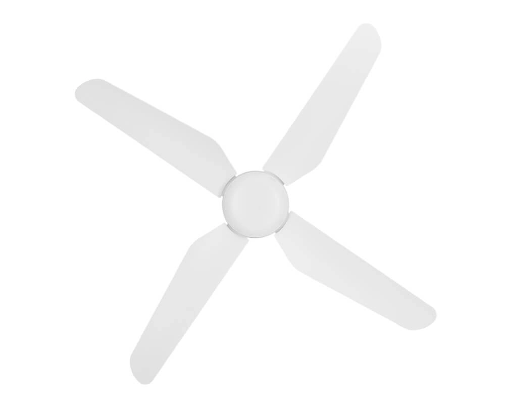 Ventilateur de plafond avec lampe Aria Led Ø 122cm blanc IP55 Beacon 9333509129813