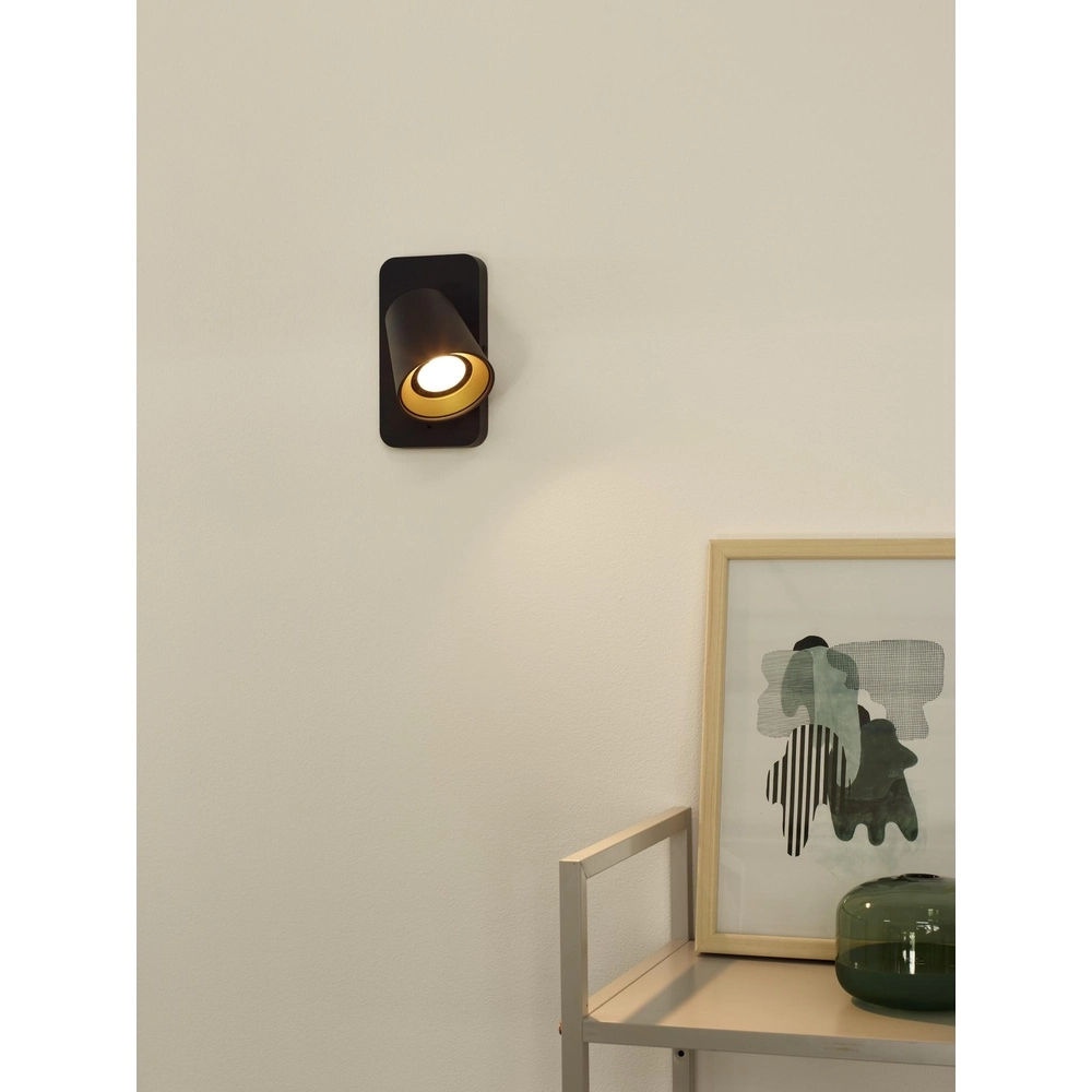Lampe de chevet Turnon Noir faible à chaud Lucide 5411212092502