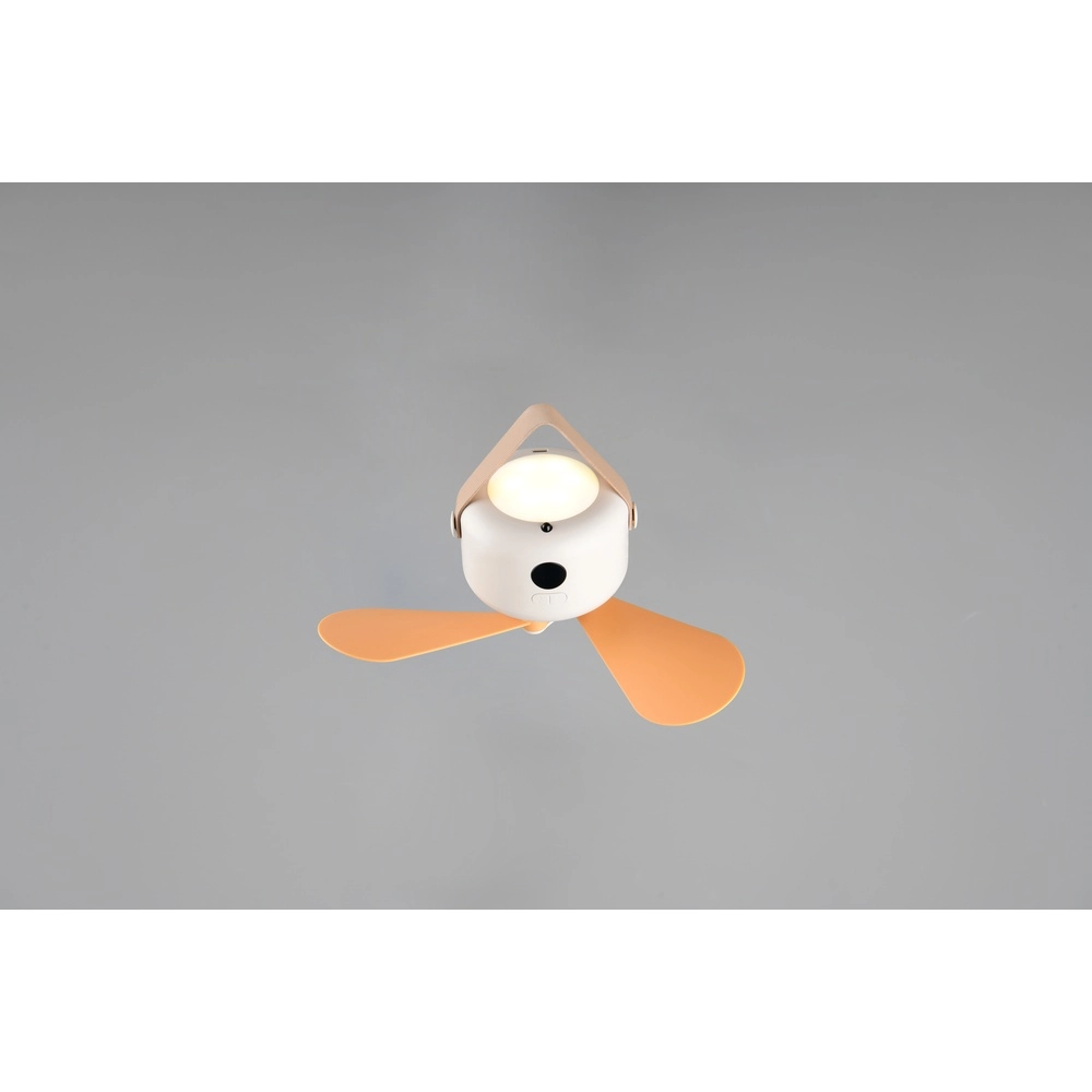 Éventail blanc Rena Rechargeable Trio 4017807689228