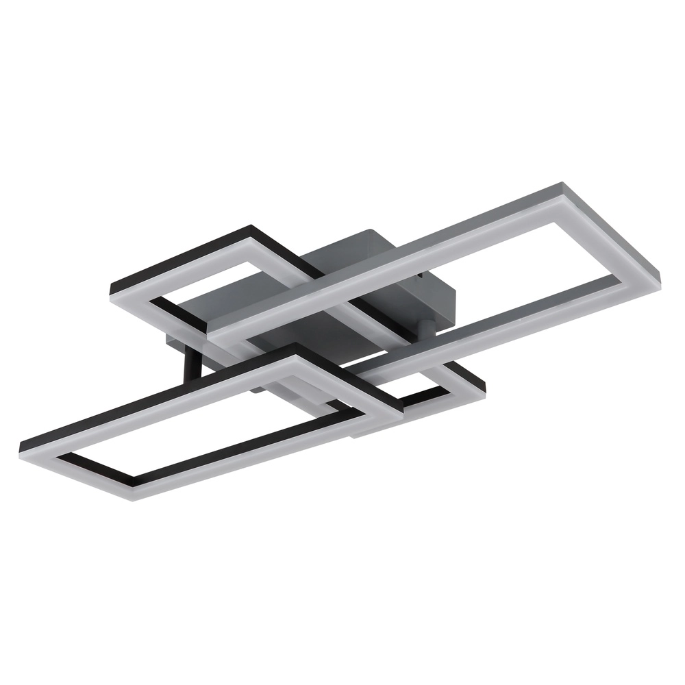 Lampe de plafond à design noir Sapena 61,4 x 34,1 cm Globo 9007371456390