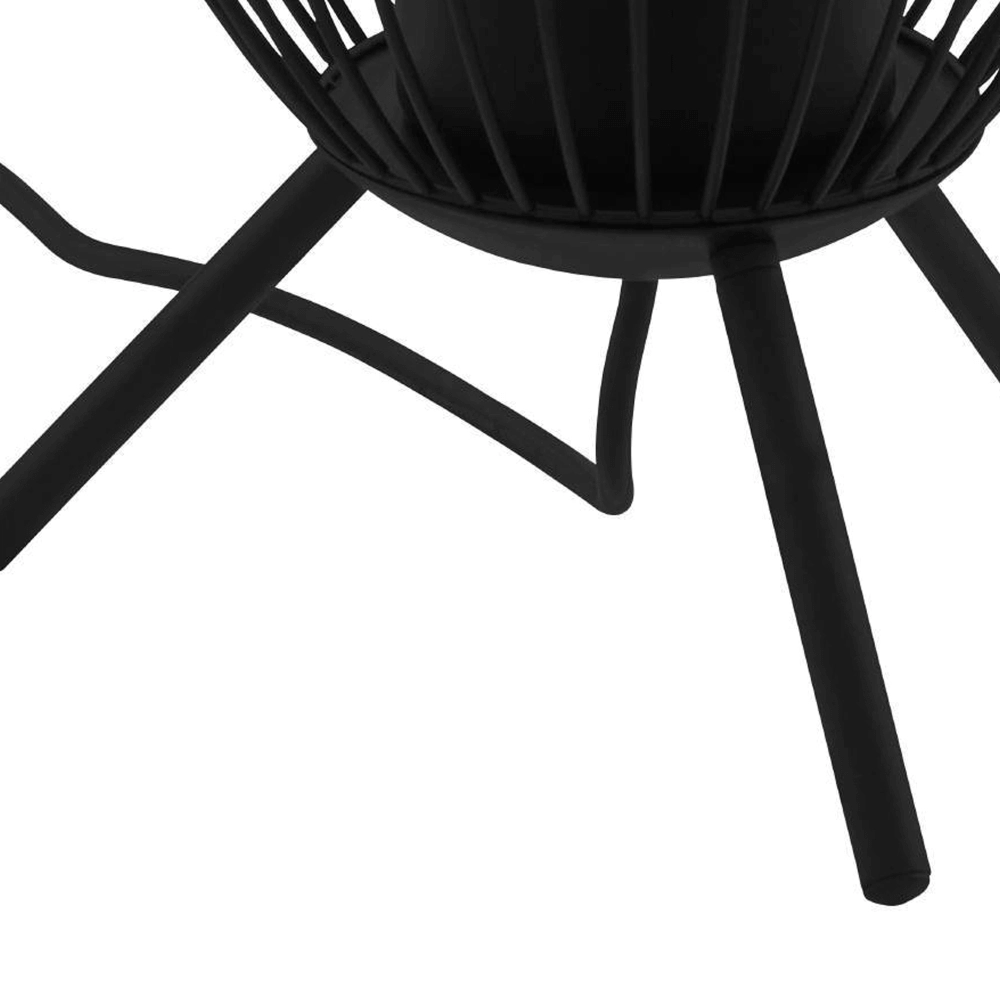 Lampe de terrasse Fusignano noir Eglo 9008606230198