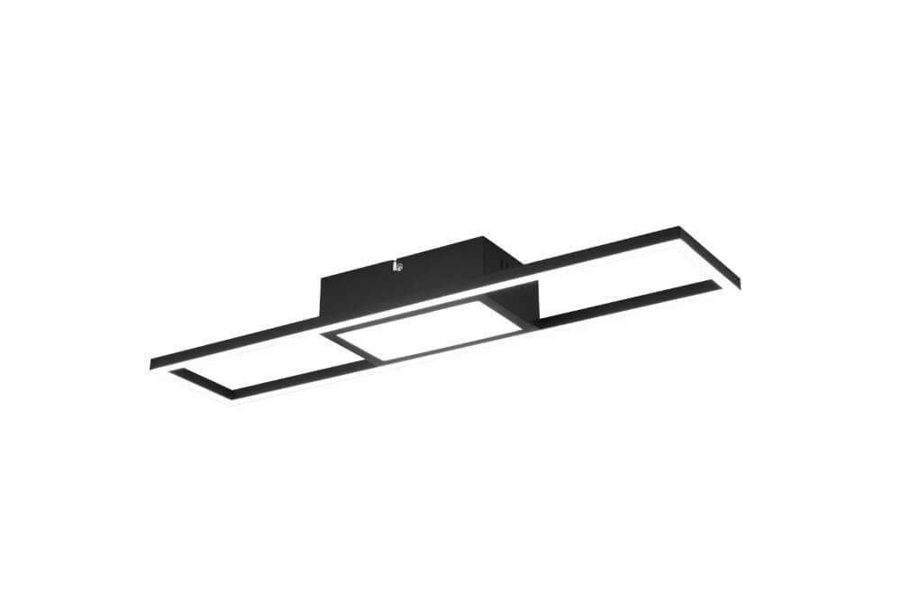 Plafonnier LED noir Rigido Trio 4017807538816