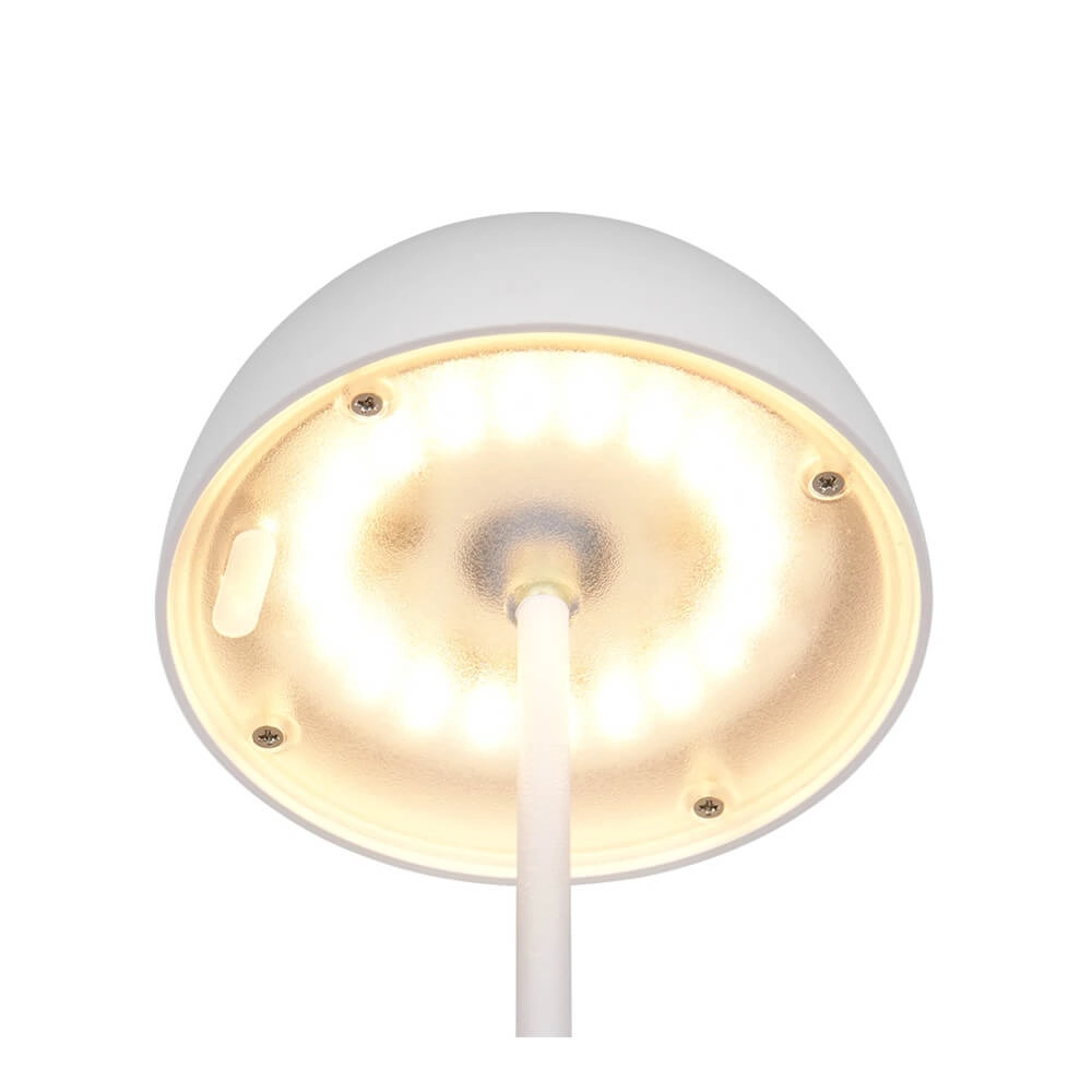 Lampe de table rechargeable Ortiz blanc Trio 4017807643305
