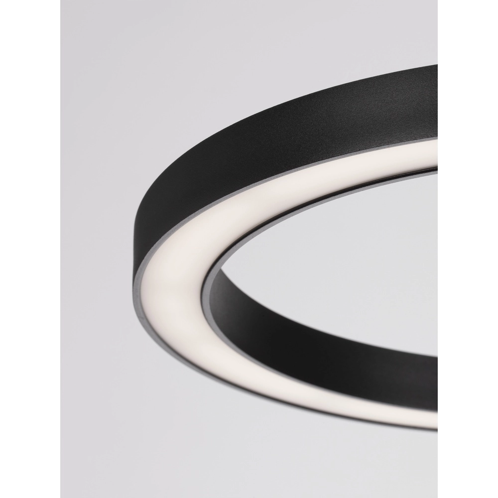 Suspension ovale Cuppe noir Lyora 5212017438492