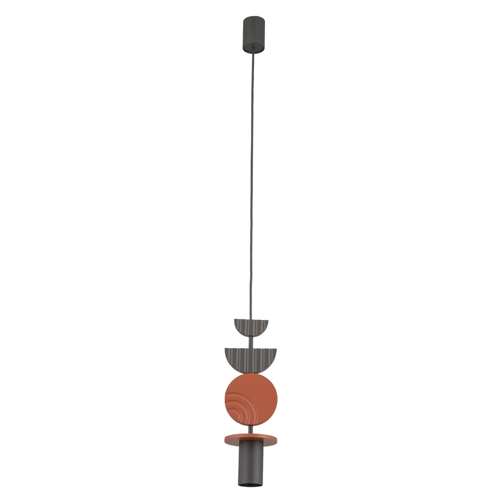 Lampe pendante unique Drops Color Ombra Grey