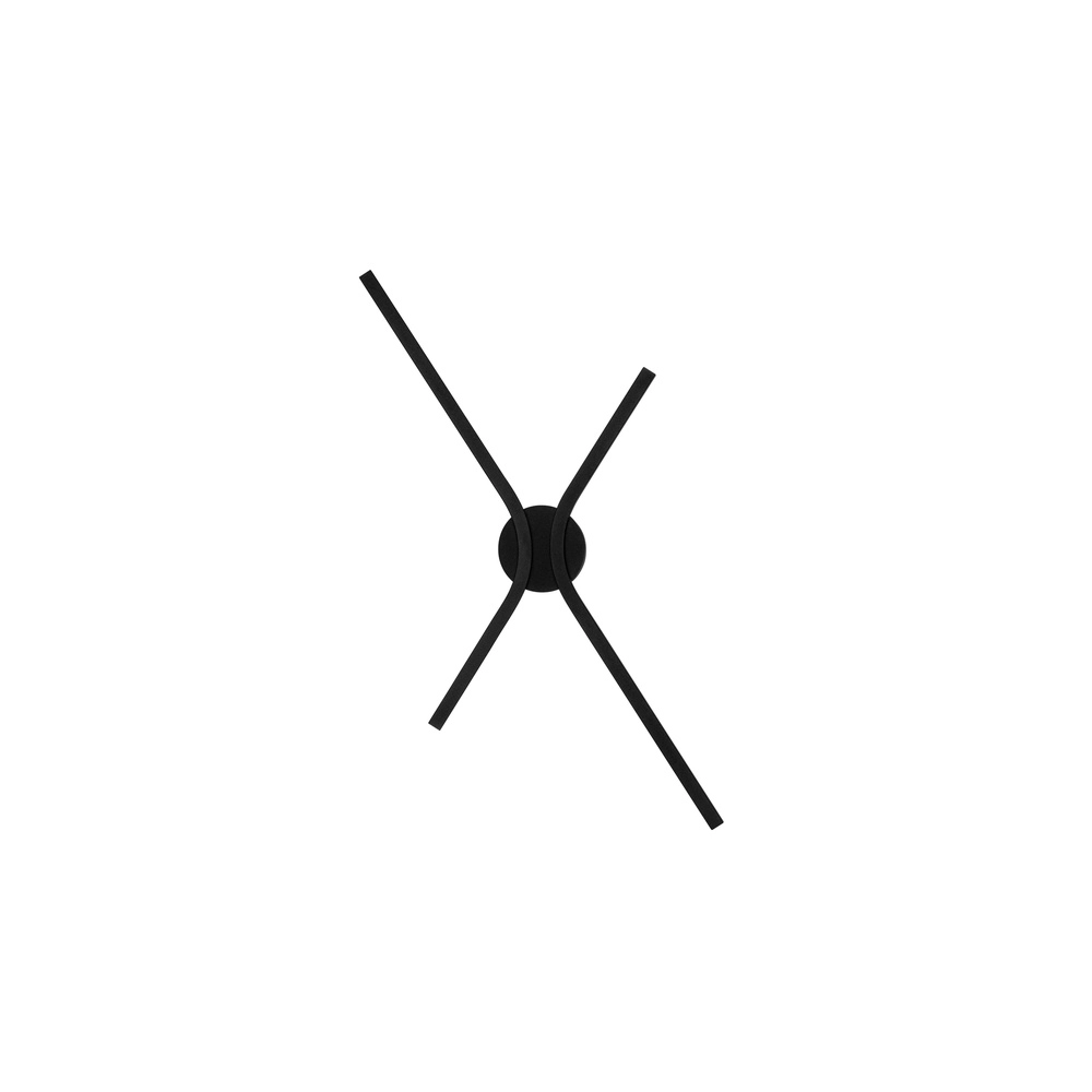 Applique murale design Akro noir Lyora 5212017461759