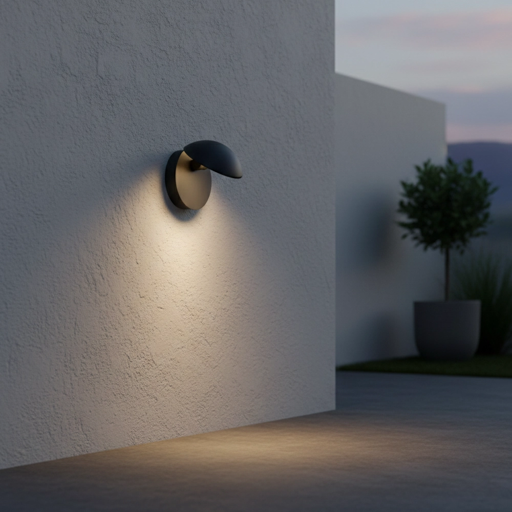 Applique murale design Agile gris